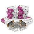 thumbnail image 2 of Charles Leonard Paper Clips, Jumbo Gem, Nickel Plated, Silver, 100 Per Box, 10 Boxes, 2 of 2