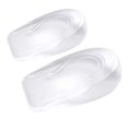 thumbnail image 1 of Qarigey 2 uds plantillas transparentes para aumentar la altura zapatos de realce interior de piel sintética talón medio cojín, macho, 2cm Calzado Hombres 2cm, 1 of 6