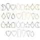 thumbnail image 5 of Marco Colgante En Blanco, 30 Piezas Colgante De Marco Hueco Hueco Geométrico Para Decoración De Teléfono Móvil Para Pulseras ANGGREK Otros, 5 of 8