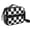 Black and White-1, variant on Yellow and White Checkered Pattern Insulated Lunch Bag with Shoulder Strap and Bottle Holder,Bento School Lunch Bag Box,11x9.5x3.5 Inches