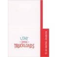 thumbnail image 2 of Pictura Blue Pickup Truck with Heart Balloons and Bed Full of Hearts Valentine's Day Card for Grandson, 2 of 2