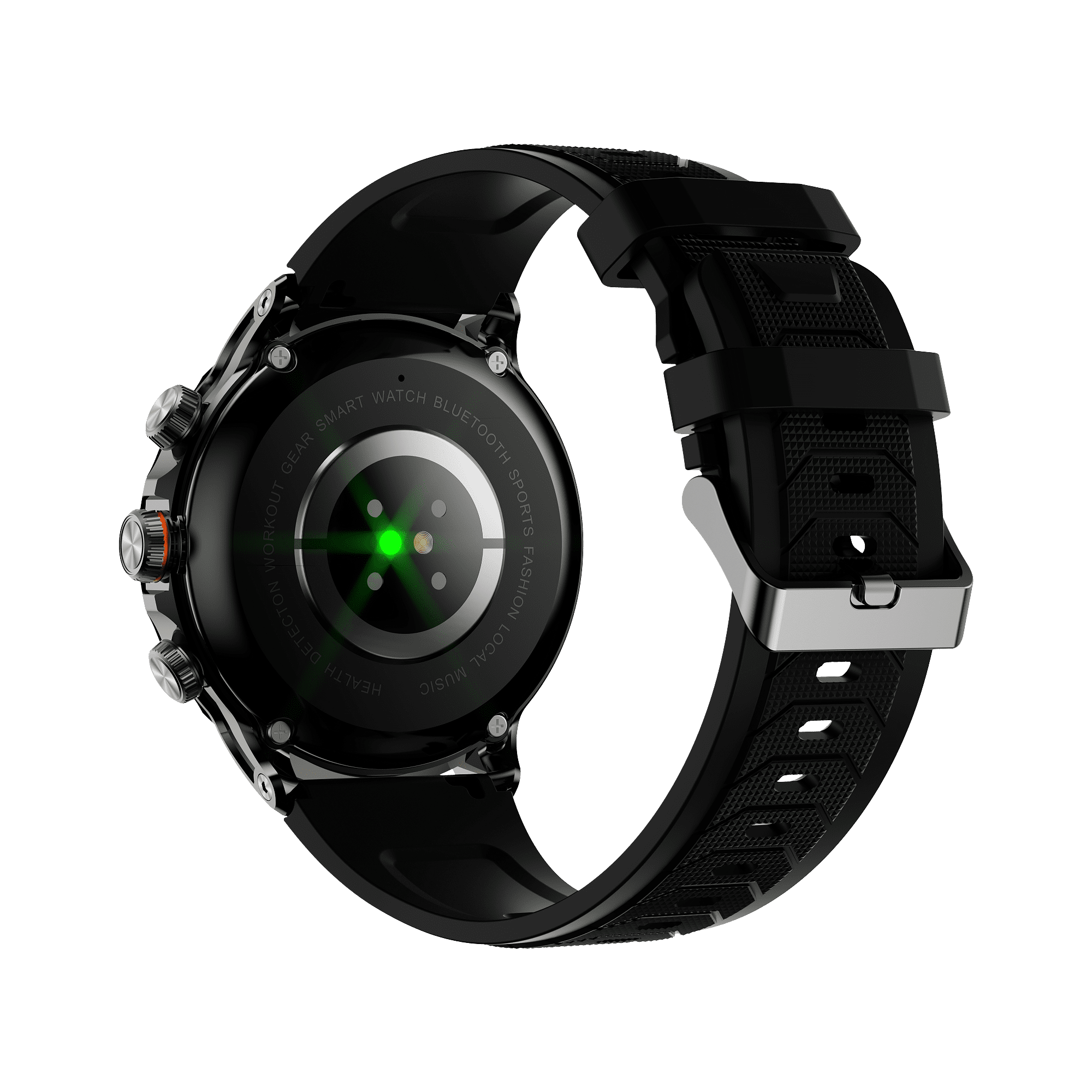 E EYAFA Android System Smart Watch H18Pro with 3GB RAM and 32GB ROM 1.95 inch AMOLED Screen 1880mAh Battery for Men and Women-Black