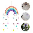thumbnail image 4 of Adorno Nube Arcoiris Hand Woven Pendant Hanging Pendant Adornos del arco iris, 4 of 4