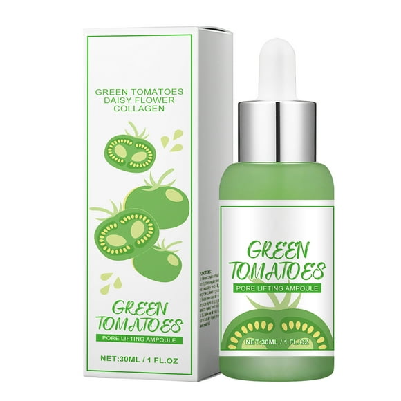 WIFKLSIIPG Green Tomato Pore Lifting + | No.1 Pore in | Hydrating for Sensitive Skin Instant Pore Minimizing & for Saggy Pores Essense 30ml