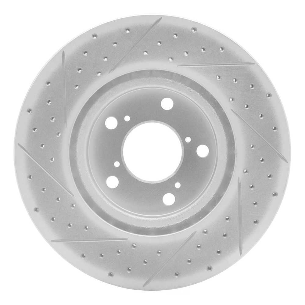 Dynamic Friction Company 830-59056R DFC Geoperformance Rotor - Drilled and Slotted
