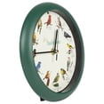 thumbnail image 4 of Reloj con forma de pájaro cantor Mark Feldstein Audubon, 20 cm, color verde, 4 of 8