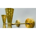 thumbnail image 2 of 2 holder Modern Handcrafted Brass Wall Sconce - Handmade Brass Wall Light Lamp, 2 of 3