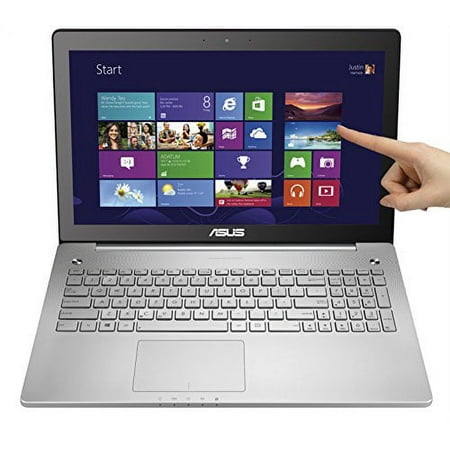 ASUS N550J 15.6-Inch Laptop (Intel Core i7-4700HQ 2.4GHz Processor, 1TB Hard Drive, 8GB RAM, Windows 8.1 64-bit) Silver Grey