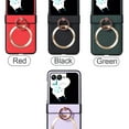 thumbnail image 6 of ELEHOLD Case for Motorola Razr 2024,Luxury Leather Slim Lightweight Magnetic Case with Ring Holder Stand,Green, 6 of 6