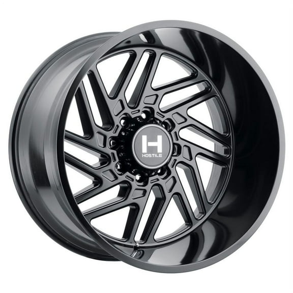 22x12 Hostile H116 Jigsaw Asphalt (Satin Black) Wheel 8x6.5 (-44mm)
