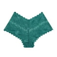thumbnail image 6 of YUDTA Women's Seamless Boyshort Panties Lace High Waisted Stretch Breathable Cheeky Briefs Lady Comfy Underwear Tummy Control Sexy Floral Hipsters Underpants, 6 of 6