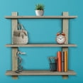 thumbnail image 4 of Bed Bath & Beyond Sorbus Modern 6” x 23.62” 5-Tier White MDF Floating Shelves, 4 of 5