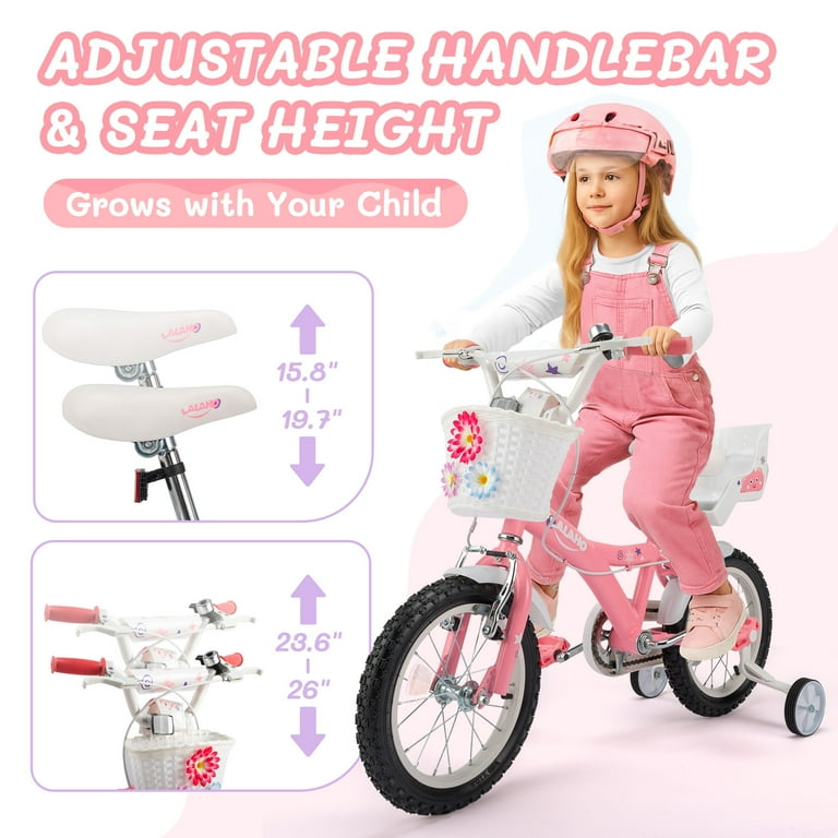 Ktaxon Bike, 12 Inch Bicycle with Training Wheels, Easy to