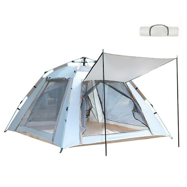Tente de Camping de Voyage en Auto pour l'Extérieur, Tente Automatique à Ouverture Rapide, Tente Portable Imperméable et anti-UV, Abri contre le Soleil pour la Pêche et la Randonnée