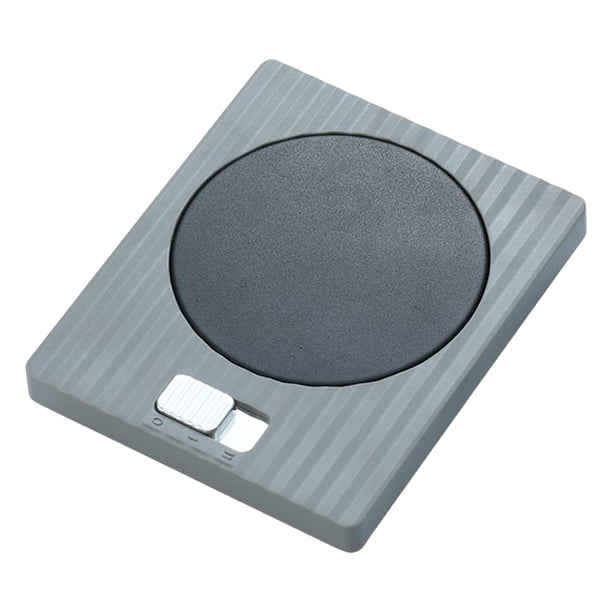 Calentador de taza de café Termostático 2 Gear Warmer Pad Universal Protable USB Warmer Mat Calentador Warm Mat Almohadilla de calefacción para taza Gris perfecl posavasos calentador de calor