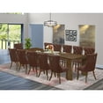 thumbnail image 3 of Luxe by East West Furniture 13 Pieces Extendable Dining Set Includes a Rectangle Kitchen Table, 3 of 3