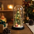 thumbnail image 6 of Glowing Christmas Story Ornament, Cosmody Record A Message Christmas Tree, Tabletop Christmas Tree with Black Base, 6 of 9
