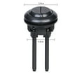 thumbnail image 2 of Sleek Finish Reliable Round Head Black Toilet Flush Mechanism Solution, 2 of 11
