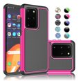 thumbnail image 1 of Njjex Cases for 2020 Samsung Galaxy S20 S20+ S20 Plus S20 Ultra, Njjex Shock Absorbing Dual Layer Silicone & Plastic Bumper Rugged Grip Hard Protective Cases Cover, 1 of 4