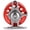 Red, variant on YAHHU AT60 Full Metal Ice Fishing Reel Fly Fishing Wheel with Unloading Force, Blue Left Hand, 2.76 inches / 7 cm