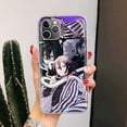 thumbnail image 3 of Funda de teléfono Demon Slayer Obanai Iguro, para iPhone 16, 15, 14, 13, 12, 11 Pro Max, X, XS, XR, 7 Plus, 8 SE, Apple, 3 of 5