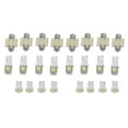thumbnail image 1 of 22 Piezas de Luces LED Blancas Interiores para T10 Y 31mm Map Dome License Plate Lamp, 1 of 5
