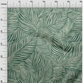 thumbnail image 3 of oneOone Tissu Polyester Lycra Vert Foncé Feuilles Matériel de Robe Tissu Imprimé Tissu au Mètre 56 Pouces de Large, 3 of 5