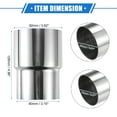thumbnail image 6 of Exhaust Pipe Adapter Connector Reducer 3" ID - 3.5" ID Universal for Car Truck Pickup Stainless Steel, 6 of 6