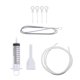 thumbnail image 1 of Kit Herramientas Cepillo Limpieza para Frigorífico Manguera Acero Inoxidable para Coche Y Frigorífico 8 Uds., 1 of 9