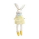 thumbnail image 1 of Muñeca de de Pascua, juguete de felpa de conejo, linda figura, estatua de peluche divertida coleccionable adorno de animales para la sala de Amarillo, 1 of 10