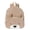 Khaki Bear, variant on Cute Animals Backpack, Bear Books Bag, Soft Corduroy Nursery Backpack, 2-10 Schoolbag, Small Gifts for Festival & Travel