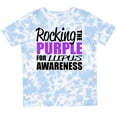 thumbnail image 3 of Inktastic Rocking the Purple for Lupus Awareness Boys or Girls Toddler T-Shirt, 3 of 5