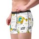 thumbnail image 2 of Balery Dinosaur on Excavator Calzoncillos bóxer para hombre, ropa interior de algodón suave y transpirable con cinturilla de nailon-Medium, 2 of 5