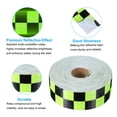 thumbnail image 5 of Uxcell Reflective Tape, Waterproof Self Adhesive High Visibility Caution Warning Safety Tape Green/Black, 5 of 7