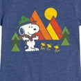 thumbnail image 3 of Peanuts - Retro Trailblazers - Toddler And Youth Girls Short Sleeve Graphic T-Shirt, 3 of 7