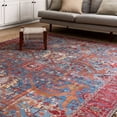 thumbnail image 3 of Alexander Home  Tremezzina Printed Boho Iron-Rod Distressed Rug, 3 of 5