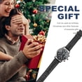 thumbnail image 2 of 1Pc Men's Multi-functional Watch Luminous Calendar Watch Business Watch, 2 of 7