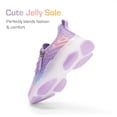 thumbnail image 4 of DREAM PAIRS Girls’ Sneakers, Casual Zipper Sports Shoes with Jelly Sole, Lightweight Walking Shoes, 4 of 5