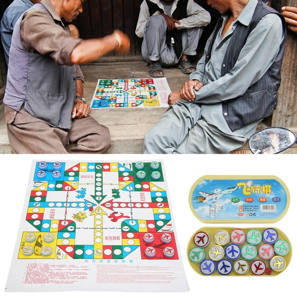 Flight Chess, Children Aeroplane Chess Parent-Child Game Plastic Flight Game for Child Game for Party Game