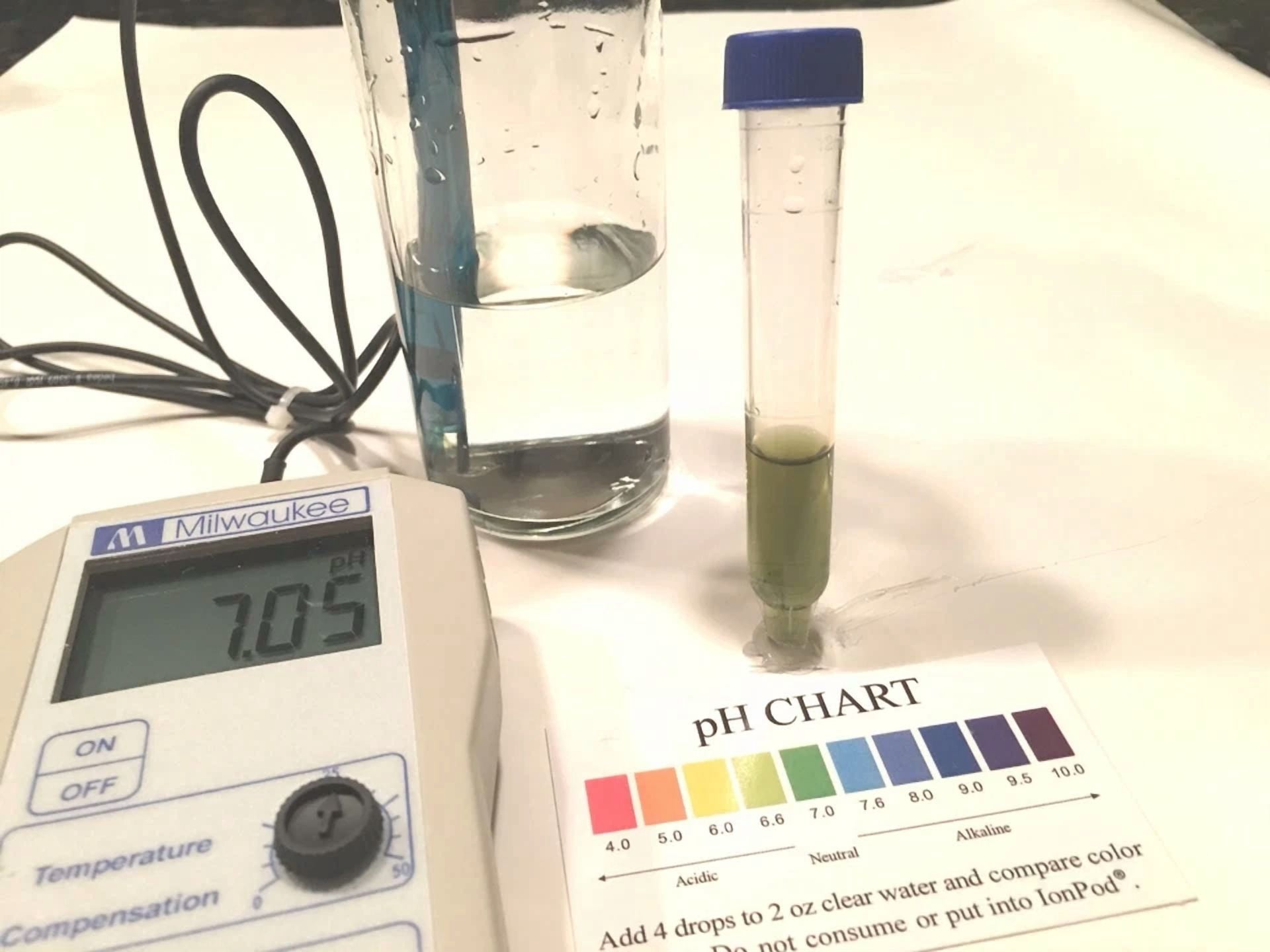 CIRCLE- Ph Test Drops Ph Reagent Kit Alkaline Water Tester Drinking Water Test - 2Pk