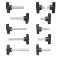 thumbnail image 5 of Not Tool Need Twist Screws Carbon Steel Heavy Duty Hand Screws with Plastic Handle Easy to Use for Homes Improvement, 5 of 5
