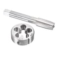 thumbnail image 1 of Uxcell M16 x 2 mm Robinet et Matrice Métriques Ensemble Robinet à Filetage de Machine HSS avec Matrice Ronde, 1 of 6