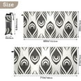 thumbnail image 4 of SKYSONIC 30"x60" Beach Towel with Travel Bag, Stylized Peacock Oversized Sand Free Camping Towel Quick Dry Pool Bath Sport Towels, 4 of 7
