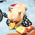 thumbnail image 2 of Hugsmart Taco Pupper Plush Dog Toy - Fuzzy, Squeaky, for Small & Medium Dogs, 2 of 4