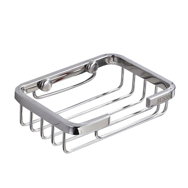Organizador De Baño De Acero Inoxidable Para Ducha Y Cocina Jabonera Duradera Con Gran Capacidad De Carga Elegante, Para Un Fácil Almacenamiento Y Encimeras Limpias