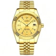 thumbnail image 1 of LAATIKUI Reloj de Cuarzo para Hombre Impermeable Casual de Negocios Luminoso para Regalo, 1 of 6