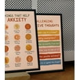 thumbnail image 3 of LOLUIS Help Anxiety Poster, Mental Health Poster for Classroom School Counsellor, Therapist Office Decor (Unframed 11"x17"), 3 of 7