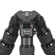 FANAUE Carbon Camera Tripod, 63 Professional Camera Tripod 3 Sections with Quick Release Handle,Compatible with DSLR Camcorder(HTC-3230CK)