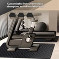 thumbnail image 5 of 2X Treadmill Mat for Hardwood Floors,Mat for Home Gym Flooring, Walking Pad Exercise Bike Equipment Mat 43x60x0.3cm, 5 of 8