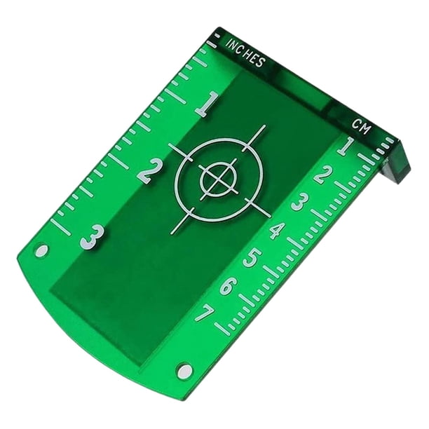 Placa de objetivo láser magnético Dispositivo de nivel láser Tablero de objetivo láser Verde